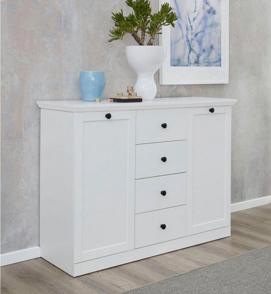 Home affaire Sideboard Örebro, Kommode, zeitloser Landhausstil, mit Vollauszug