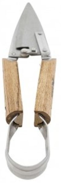 Buchsbaumschere Classic Garden - 12,5 cm, Eschenholzgriff, Klinge aus hochwertigem Edelstahl Bild 4