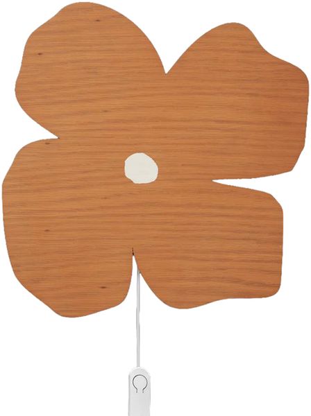 Ferm Living Wandleuchte – Poesie Lampe – Brown Cla