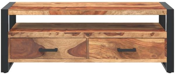 vidaXL TV-Schrank 120x35x45 cm Massivholz Akazie 247403 Bild 5