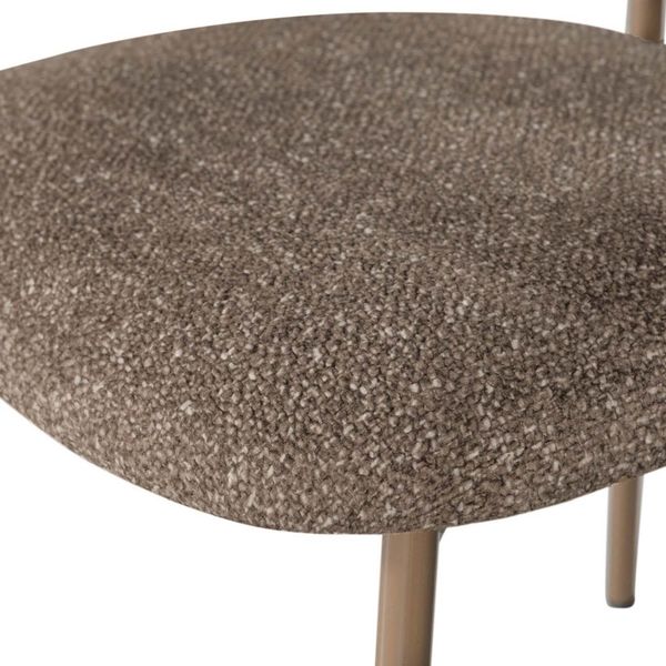 Esszimmerstuhl Valor aus Webstoff, modernes Design, sandfarben, gepolstert und bequem Bild 6