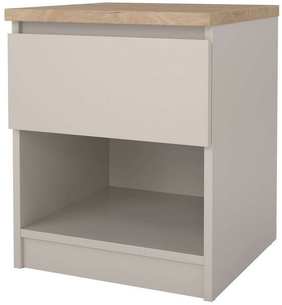 INOSIGN Nachttisch Naia, Nachtkommode, Nachtschrank, Beistelltisch, mit 1 Schublade, Breite 40 cm, Höhe 50 cm Bild 2