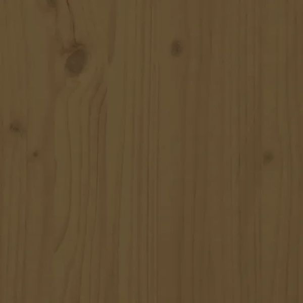 vidaXL Hundebett 111 x 80 x 100 cm Massivholz Kiefer, Honigbraun Bild 7