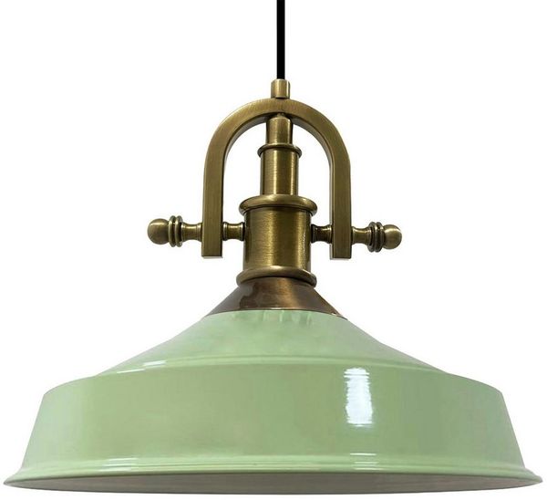 Bamyum Pendelleuchte Bamyum Pendelleuchte I Asletl-Marine l Ø41 cm E27 Metall Vintage Lampe, ohne Leuchtmittel