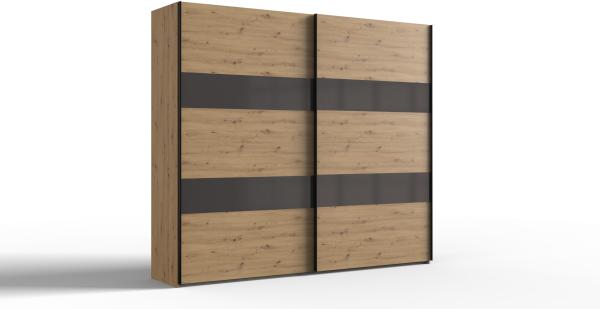 Kleiderschrank >Altona2< (B/H/T: 270x236x65 cm) in Artisan-Eiche-Nachbildung