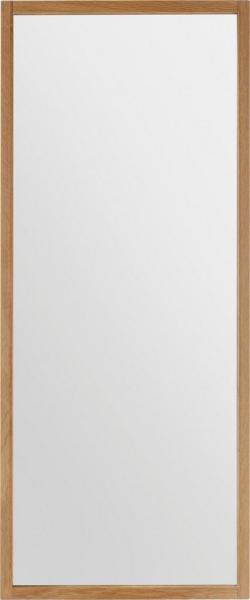 Garderobenspiegel Alwar in Eiche massiv geölt 50 x 120 cm Bild 1