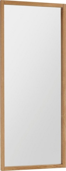 Garderobenspiegel Alwar in Eiche massiv geölt 50 x 120 cm Bild 2