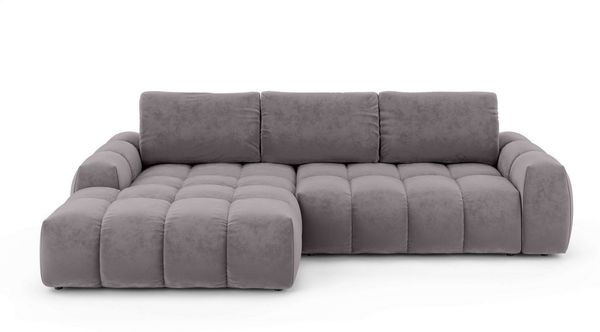 OTTO home Ecksofa AZITA L-Form, 270 cm - OTTO. Verlässliche Qualität, wahlweise als Schlafsofa m. Bettkasten, Bubble-Optik