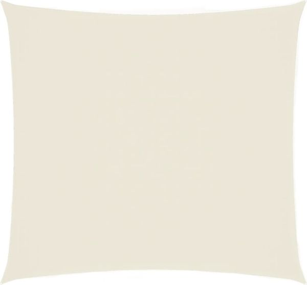 vidaXL Sonnensegel Oxford-Gewebe Quadratisch 4,5x4,5 m Creme 135195