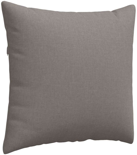 vidaXL Sofakissen 2 Stück Taupe 45 x 45 cm Stoff 42013917 Bild 4