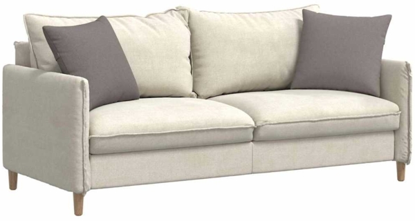 vidaXL Sofakissen 2 Stück Taupe 45 x 45 cm Stoff 42013917 Bild 2