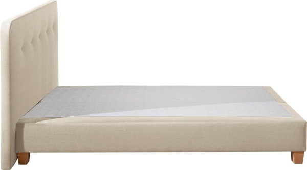Home affaire Boxspringbett Fargo, inkl. Topper, in 3 Matratzenarten, in Samt- oder Strukturstoff Bild 3