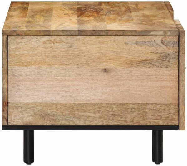 vidaXL Couchtisch 100x54x40 cm Massivholz Mango 358224 Bild 6