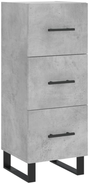 vidaXL Highboard Betongrau 34,5x34x180 cm Holzwerkstoff 3199261 Bild 8