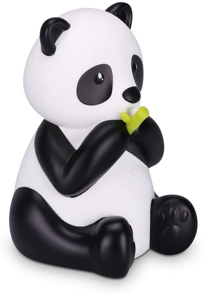 Navaris LED Nachtlicht Panda Design - Süße RGB Farbwechsel Nachttischlampe für Kinder - Kinderzimmer Nachtlampe - Schlummerlicht Lampe