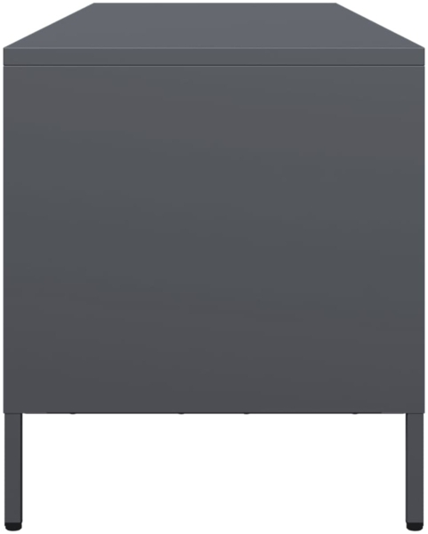 vidaXL TV-Schrank Anthrazit 135x39x43,5 cm Kaltgewalzter Stahl 851336 Bild 5