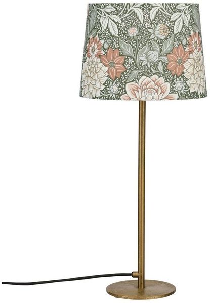 PR Home 1444502-7666 Tischleuchte Base Schirm Dahlia Grün 58cm