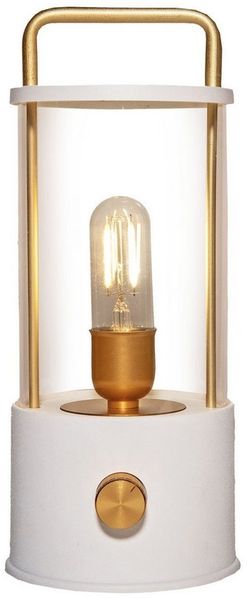 Coen Bakker Deco BV LED Außen-Tischleuchte Tischlampe Dimmbar Akku In-/Outdoor IP44, Stufenlos dimmbar, LED fest verbaut, Warmweiß