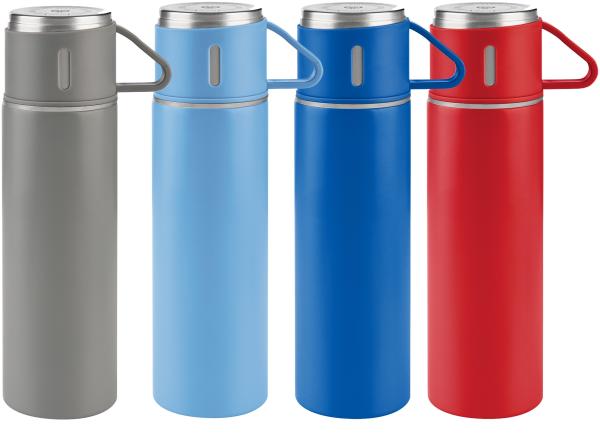 Isoflasche 450 ml, dunkelblau, matt