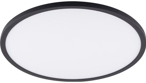 Deckenleuchte TK Lighting Aqua Black Medium 6903 rund mit Schalter 1x36W LED 3000/4000/6500K schwarz/weiß