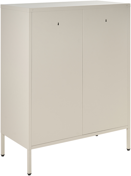 Schrank WAKATIPU Metall Hellbeige Bild 5