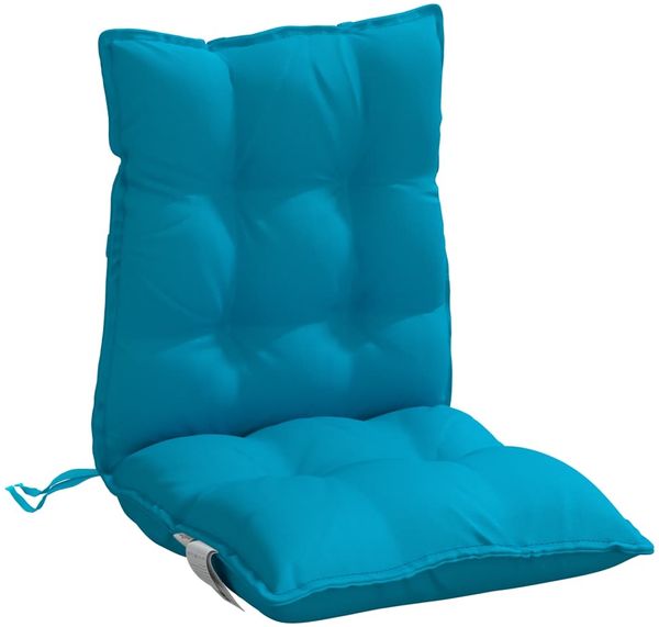 vidaXL Niedriglehner-Auflagen 2 Stk. Hellblau Oxford-Gewebe 377683 Bild 4