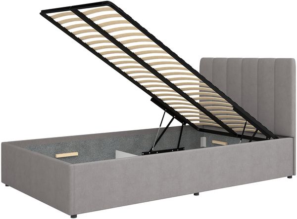 Polsterbett Mossa MO12 (Farbe: Cloud 82) Bild 2