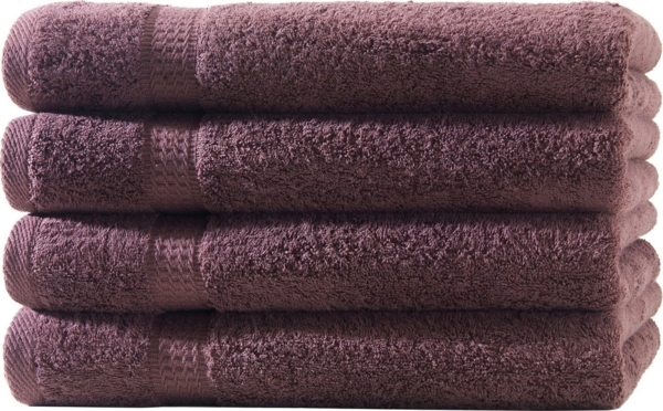 Hometex Premium Textiles Handtuch in Premium Qualität 500 g/m², Feinster Frottier-Stoff 100% Baumwolle, 4x Handtuch, weich, saugfähig, extra schwer & flauschig - TEST BILD TOP MARKE 2025 Bild 5