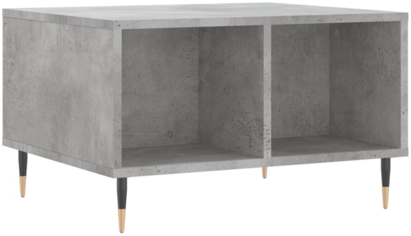 vidaXL Couchtisch Betongrau 60x50x36,5 cm Holzwerkstoff 830536