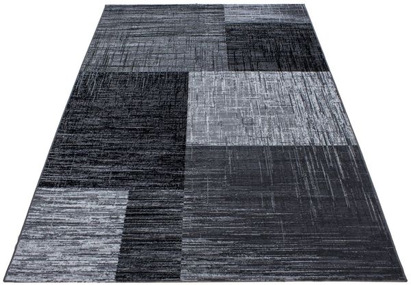 Kurzflor Teppich Pago rechteckig - 120x170 cm - Schwarz Bild 3