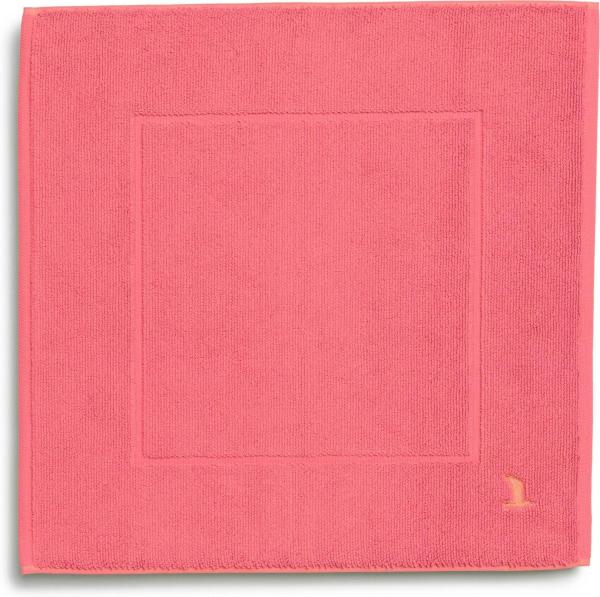 Möve Badematte Superwuschel, Höhe 8 mm, beidseitig nutzbar, fußbodenheizungsgeeignet, Baumwolle, quadratisch