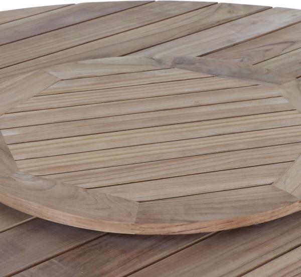 SIENA GARDEN Lazy Susan, Ø64 cm Drehteller, Teak FSC 100%