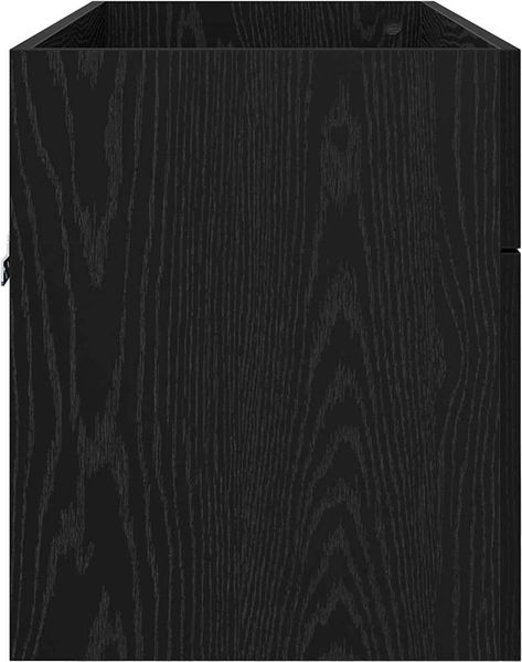 vidaXL Waschbeckenunterschrank Schwarz Eichen-Optik Holzwerkstoff 880443 Bild 7