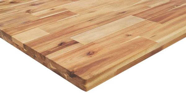 vidaXL Tischplatte 140x30x4 cm Rechteckig Massivholz Akazie 4008844 Bild 8