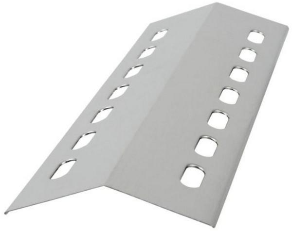 BBQ-Toro Grillerweiterung Edelstahl Flammenblech, Flammenverteiler für Gasgrill, Grill Zubehör