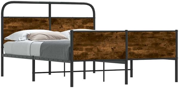 Einzelbettgestell Design für Erwachsene ohne Matratze 120x200 cm Sonoma-Eiche Holzwerkstoff d3875e