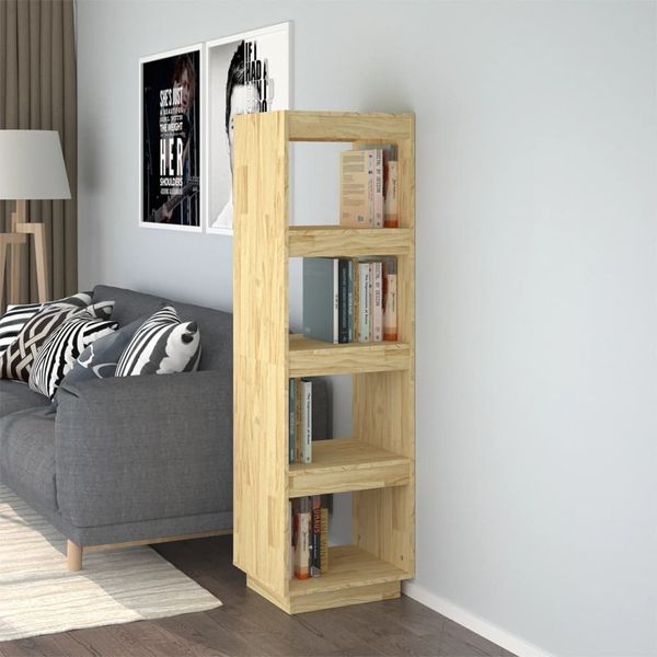 vidaXL Bücherregal/Raumteiler 40x35x135 cm Massivholz Kiefer 810849
