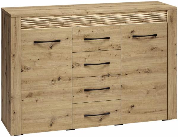 Stylefy Tori Kommode I Eiche Artisan Dekor