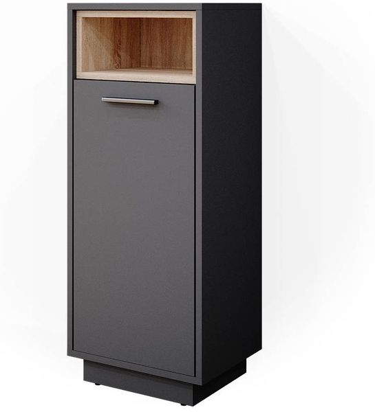 Vicco 'Beatrice' Midischrank, Spanplatte, 38 x 93 x 30 cm, Anthrazit