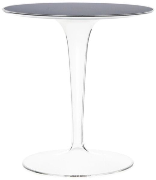 Kartell Tip Top Beistelltisch, Schwarz glänzend