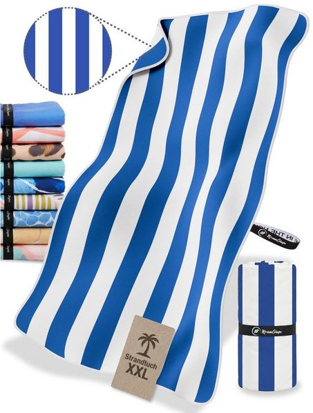 NirvanaShape Strandtuch Strandtuch XXL - Strandhandtuch, Mikrofaser Badetuch, Handtuch