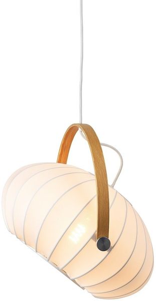 Halo Design 746347 Pendelleuchte DC Textile 40cm Weiß E27