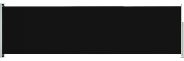 vidaXL Seitenmarkise Ausziehbar 180x600 cm Schwarz 317964