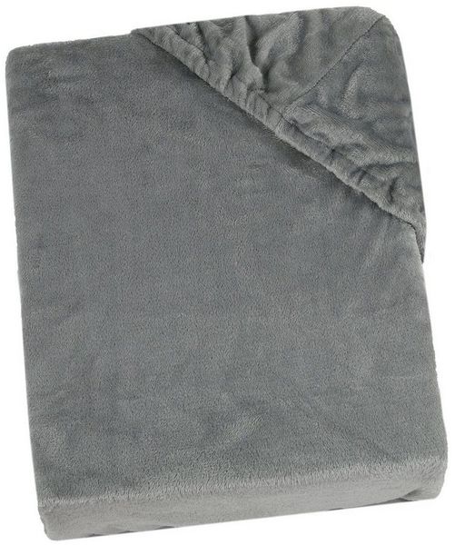 ZOLLNER Spannbettlaken, Mikrofaser, Gummizug: rundum, 90 x 200 cm, 100% Polyester, vom Hotelwäschespezialisten