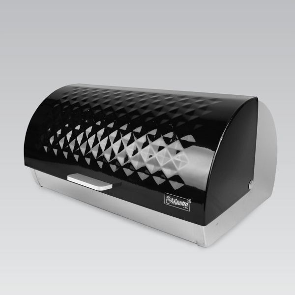 Maestro Brotkasten schwarz MR-1676 (MR-1676-BLACK)