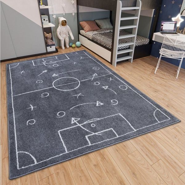 HANSE Home Kinderteppich Adventures Gameplan, rechteckig, Höhe: 7 mm, Spielteppich, fest, Kinderzimmer, Kurzflor, Spielunterlage