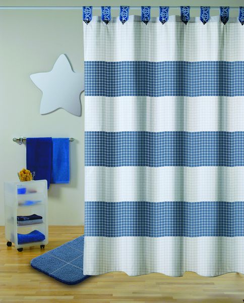 Duschvorhang Premium Quadro