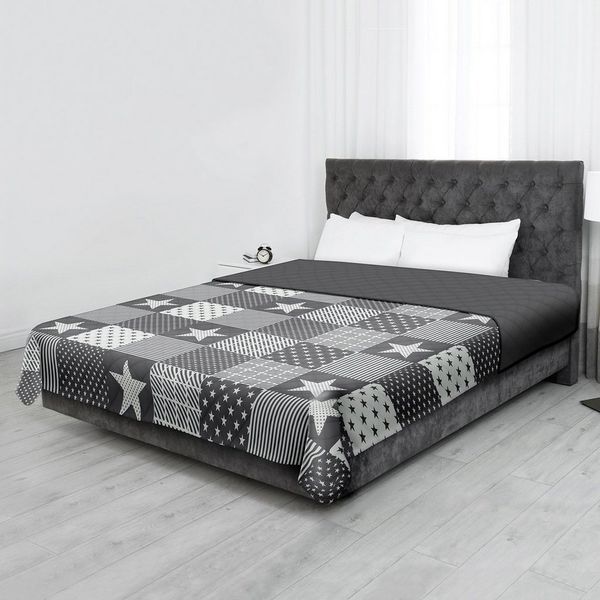 Bestlivings Tagesdecke 220x240 cm, mit Steppung in diversen Designs