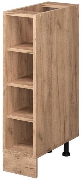 Vicco Küchenschrank Küchenzeile R-Line, Goldkraft Eiche, Regalunterschrank 20 cm Bild 3