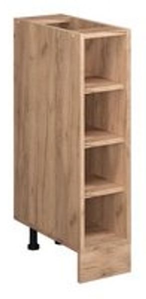 Vicco Küchenschrank Küchenzeile R-Line, Goldkraft Eiche, Regalunterschrank 20 cm Bild 6